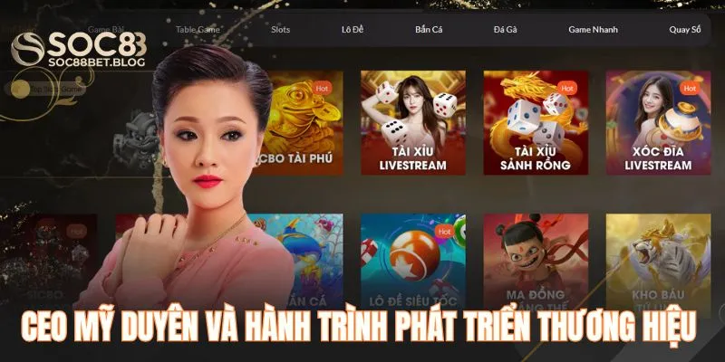 CEO Mỹ Duyên và hành trình phát triển thương hiệu