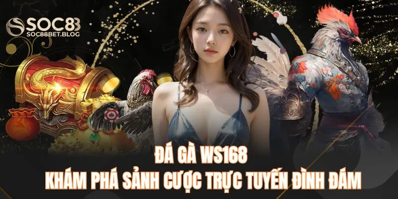Đá gà WS168 - Khám phá sảnh cược trực tuyến đỉnh cao