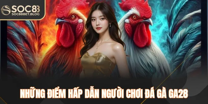 Những điểm hấp dẫn người chơi đá gà GA28