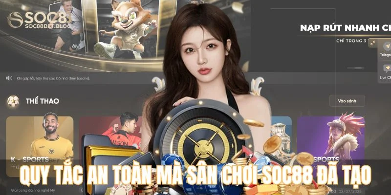 Các quy tắc an toàn mà sân chơi SOC88 đã tạo ra