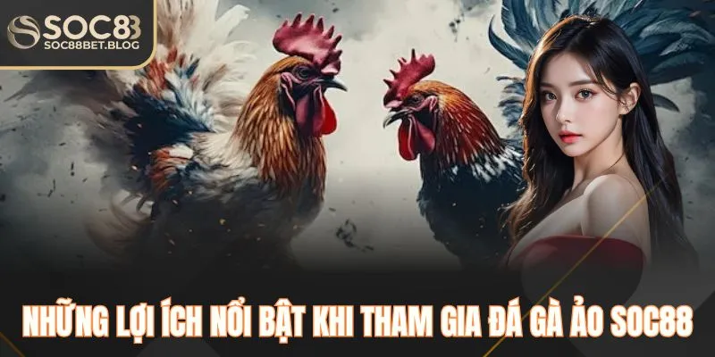 Những lợi ích nổi bật khi tham gia đá gà ảo tại SOC88